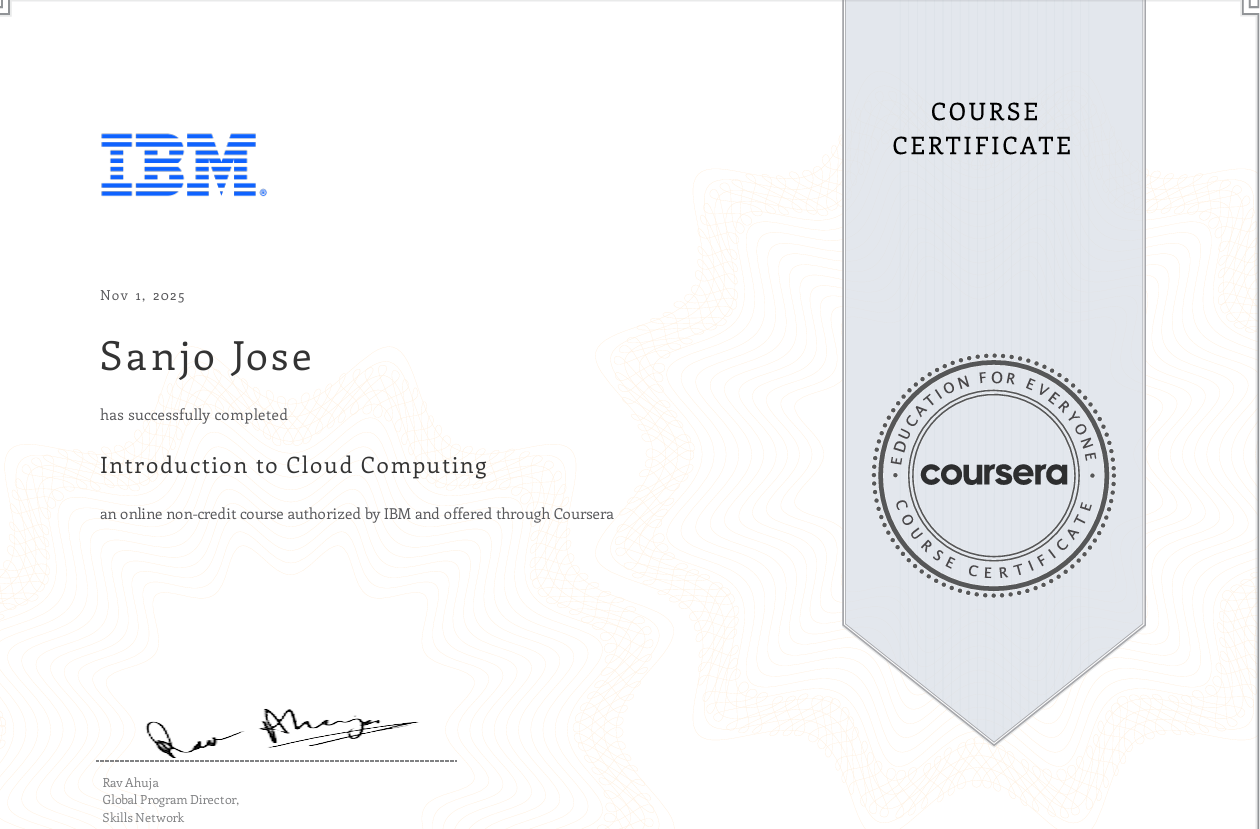 Software Engineering Certificate